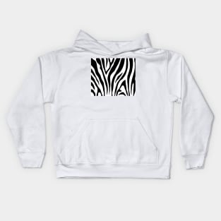 Zebra Pattern Kids Hoodie